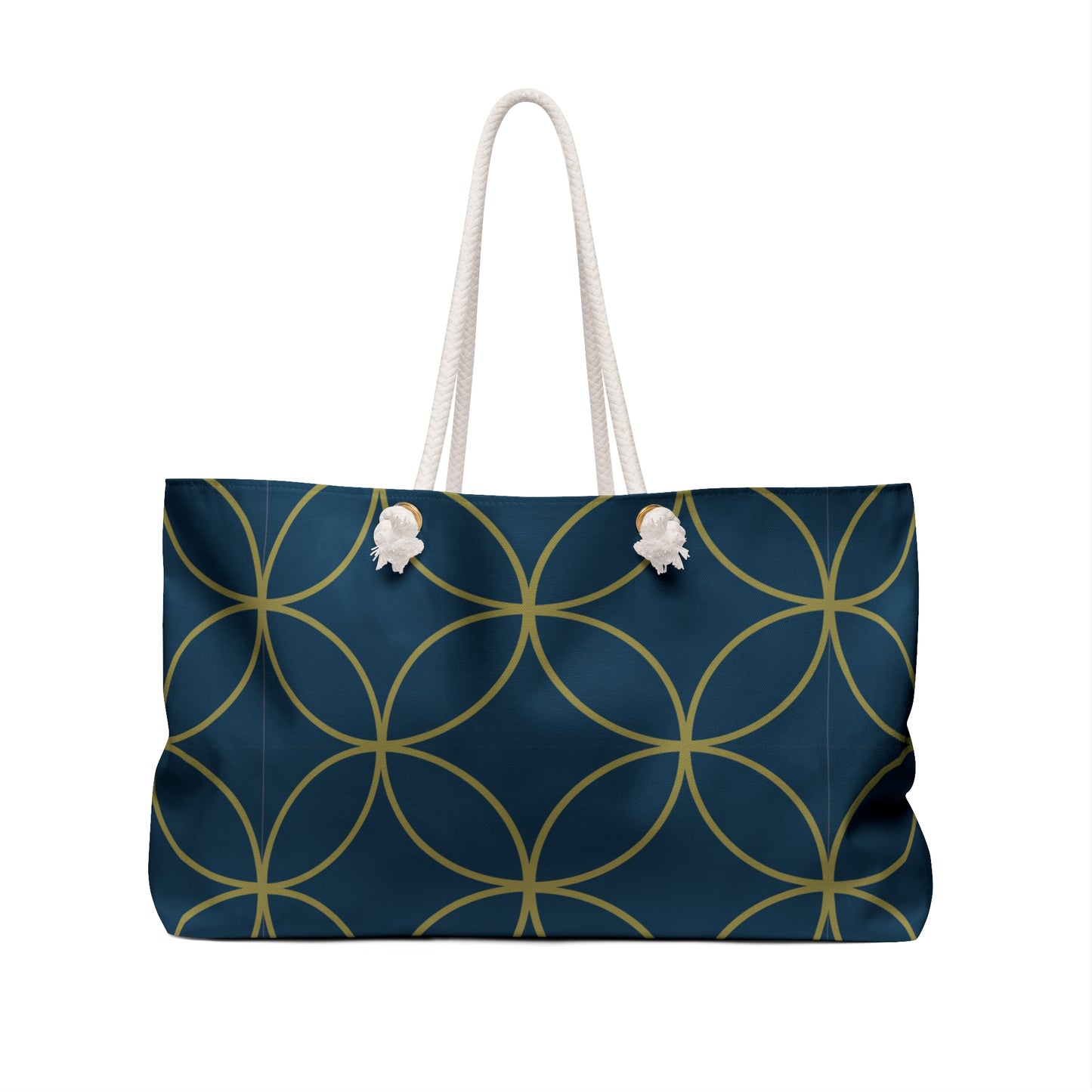 Blue & Bronze Weekender Bag