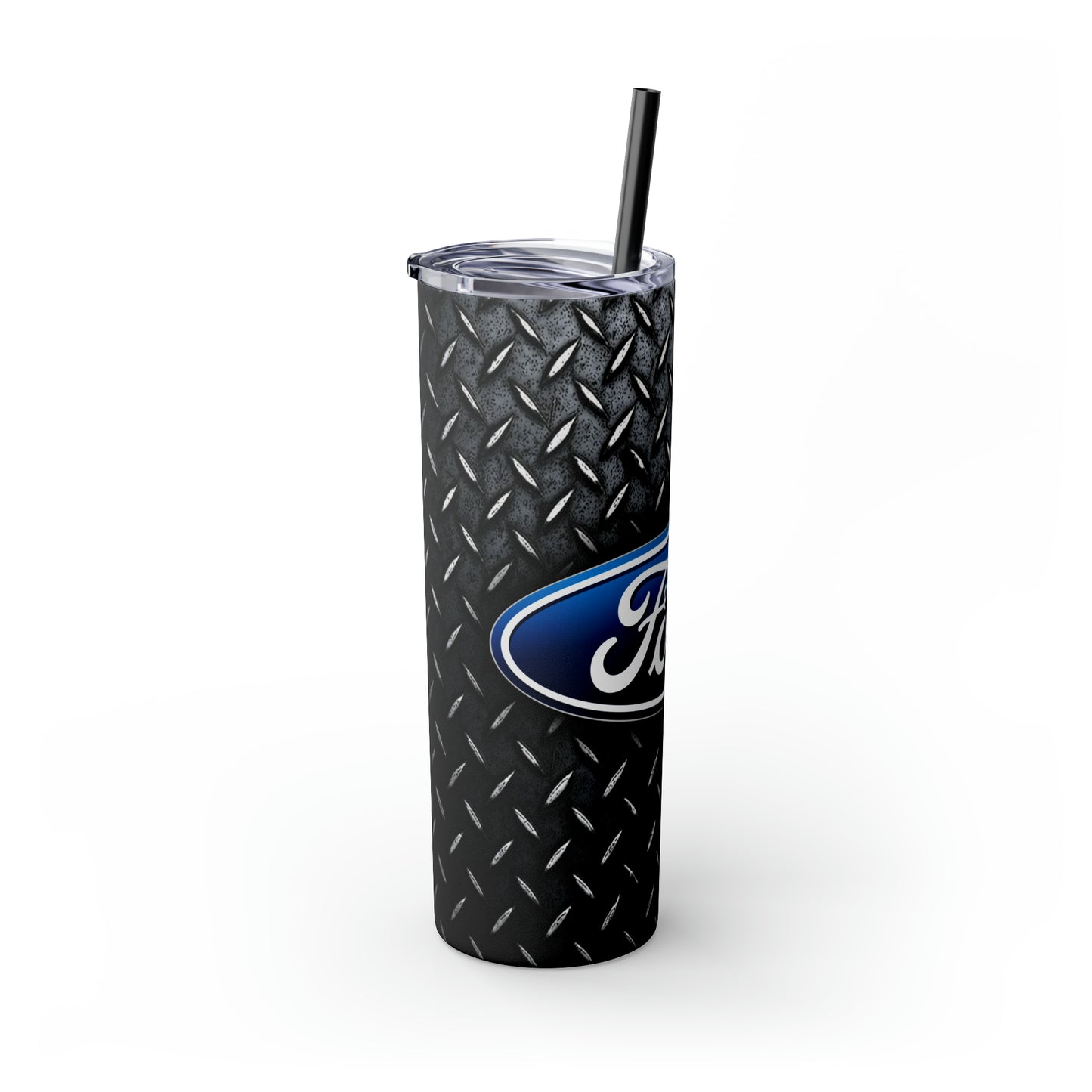 Ford Tread Skinny Tumbler with Straw, 20oz