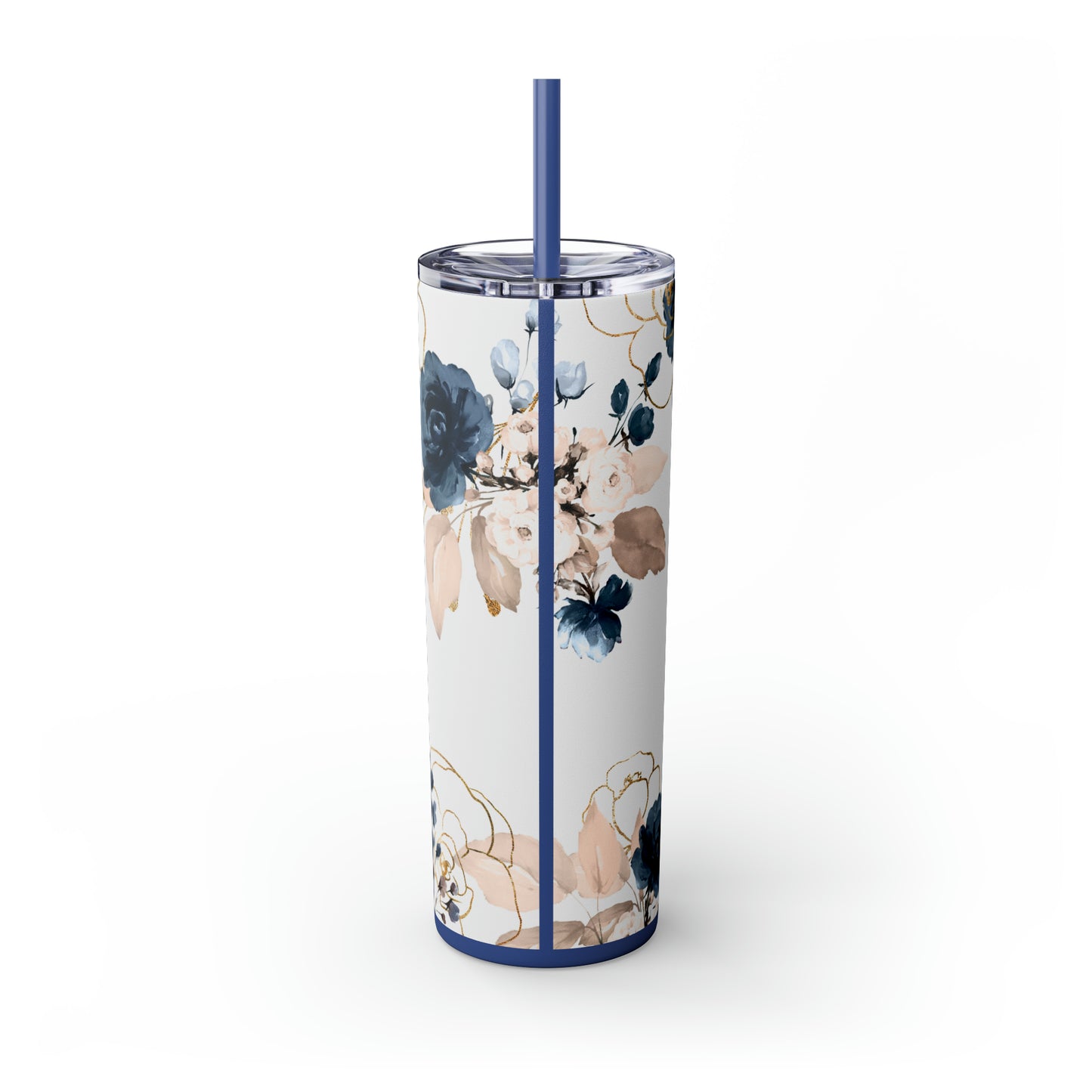 Mama Floral EcoChic 20oz Skinny Stainless Steel Tumbler with Straw