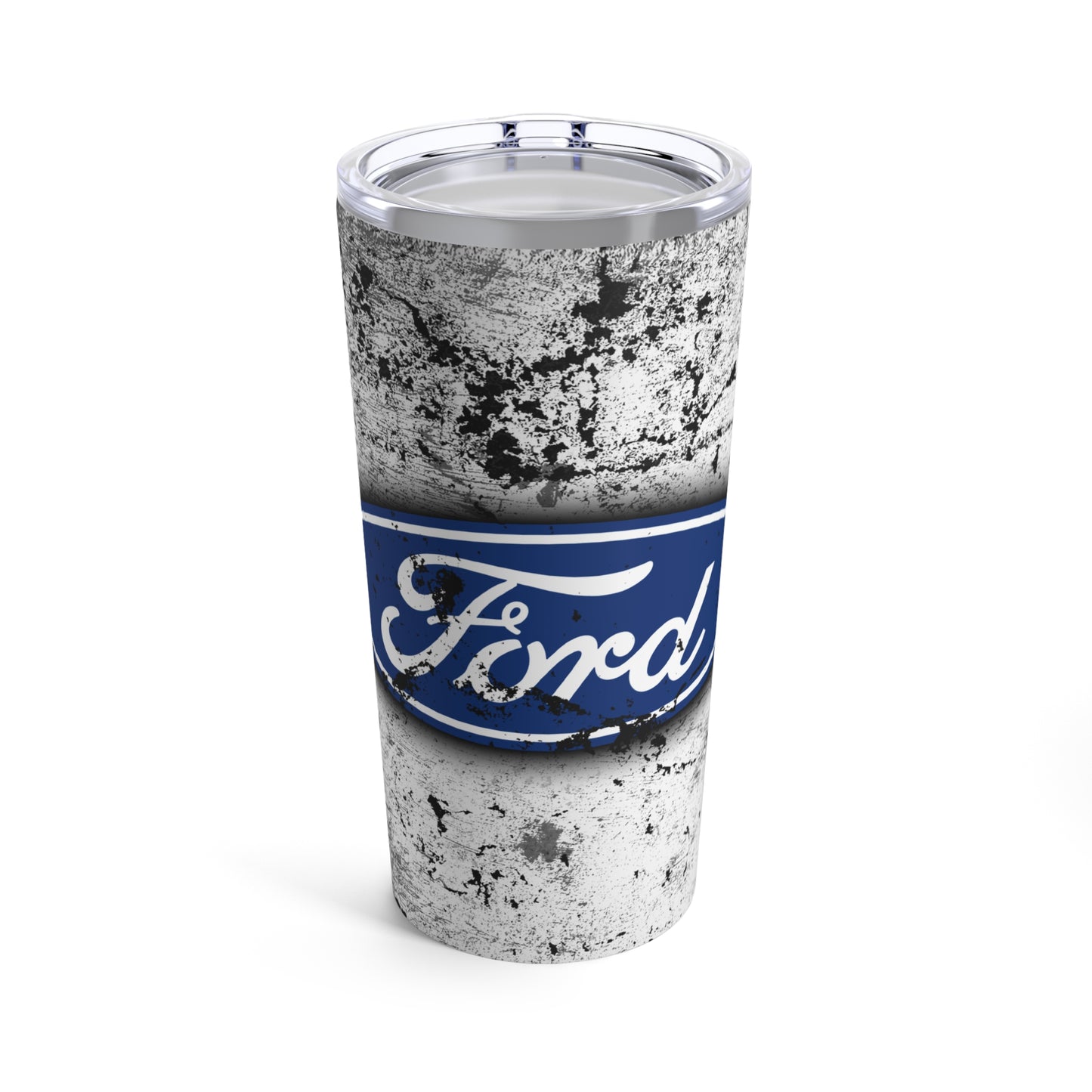 Ford Black white and blue Insulated Tumbler 20oz