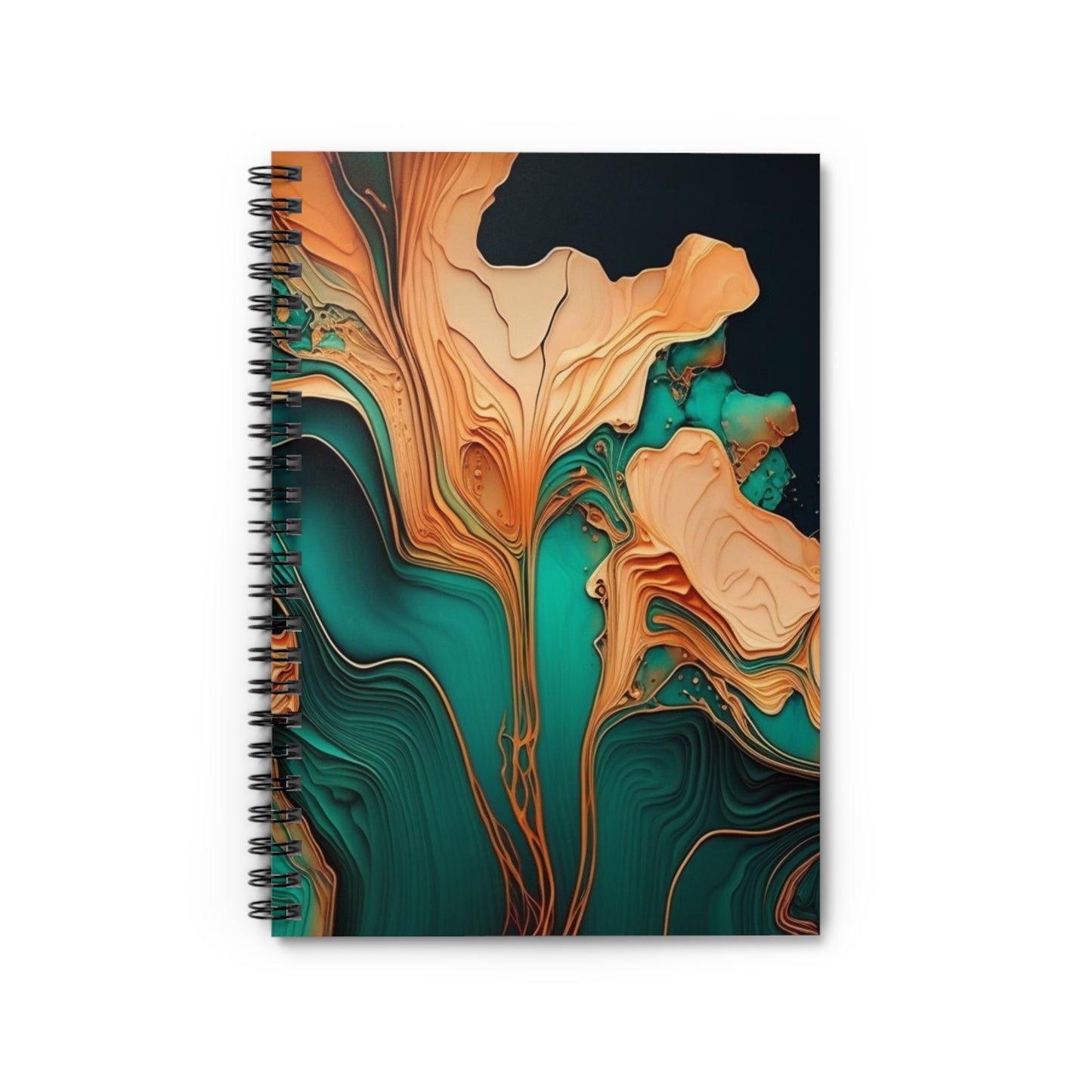 Colorful Explosion Journal or Notebook. Diary Notes Spiral Notebook - Ruled Lined