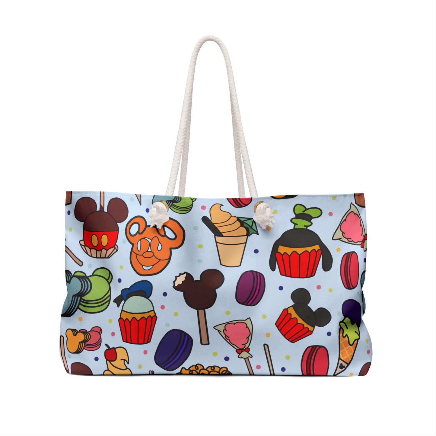 Disney World Snacks Weekender Bag