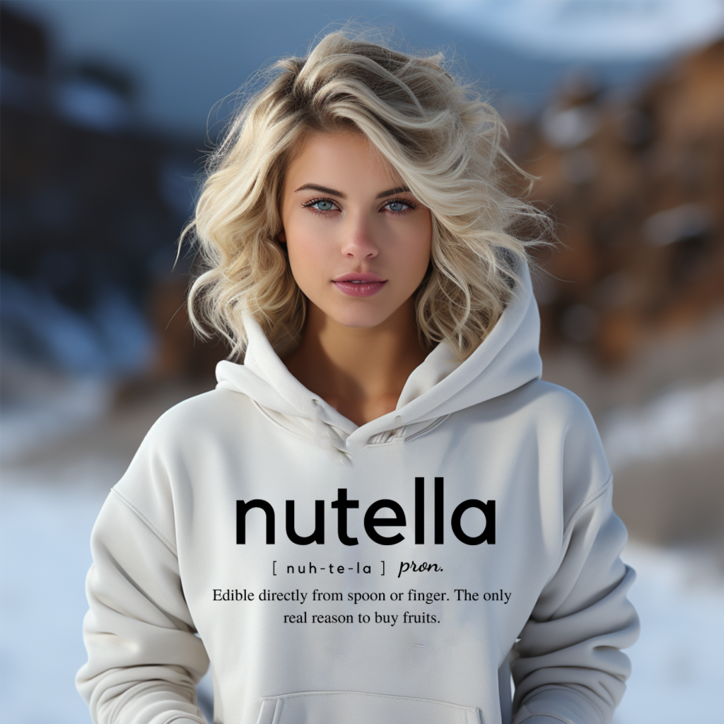 Nutella Lovers' Unisex Hoodie - Comfortable & Fashionable Sweatshirt in Multiple Colors