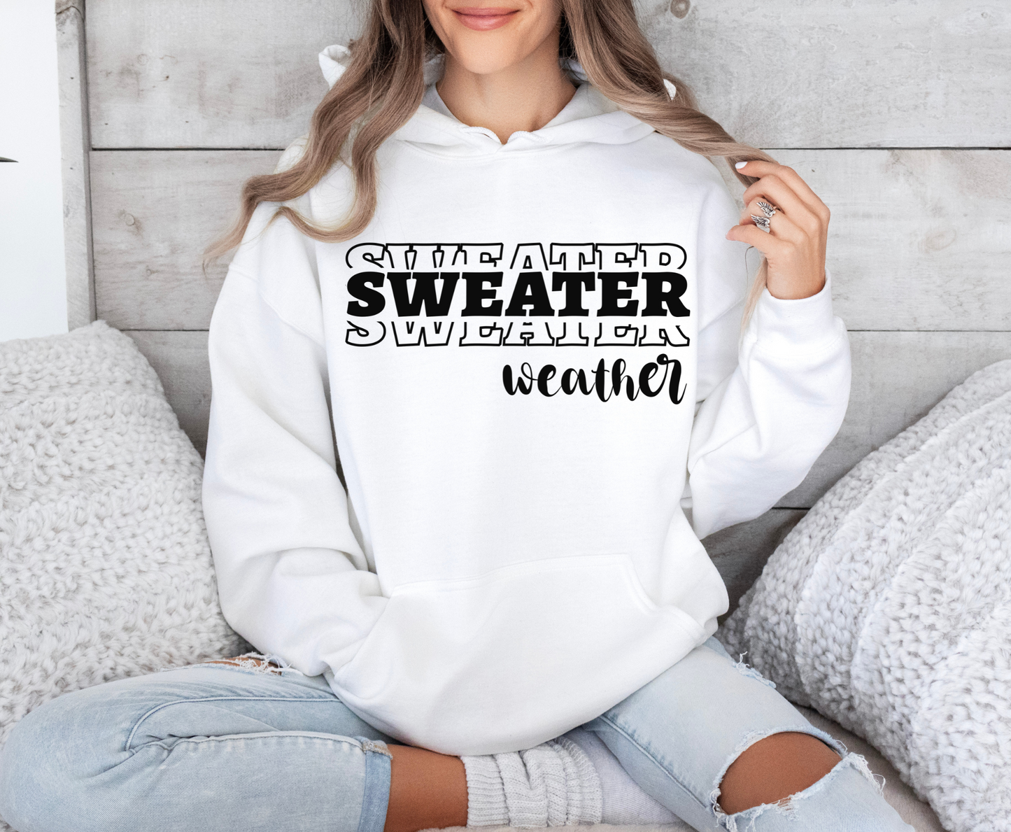 Sweater Weather Unisex Heavy Blend™ Hooded Sweatshirt