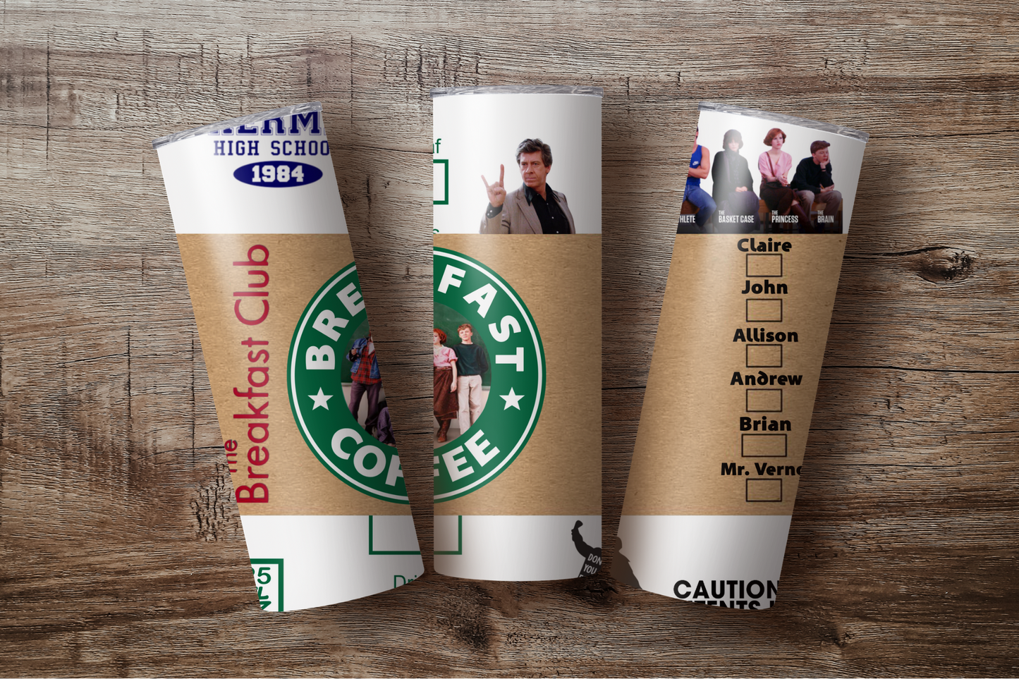 The Breakfast Club Skinny Tumbler, 20oz