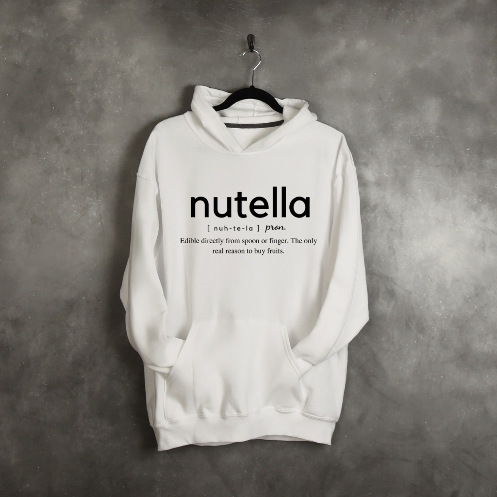 Nutella Lovers' Unisex Hoodie - Comfortable & Fashionable Sweatshirt in Multiple Colors