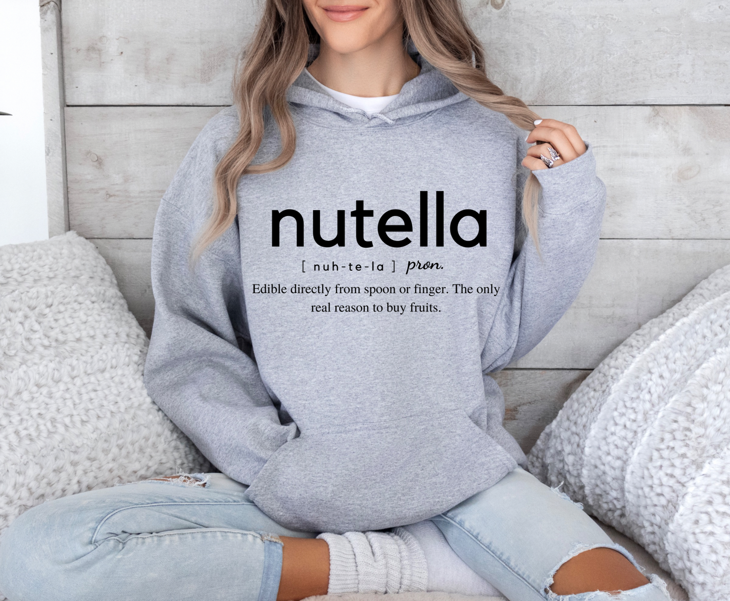 Nutella Lovers' Unisex Hoodie - Comfortable & Fashionable Sweatshirt in Multiple Colors