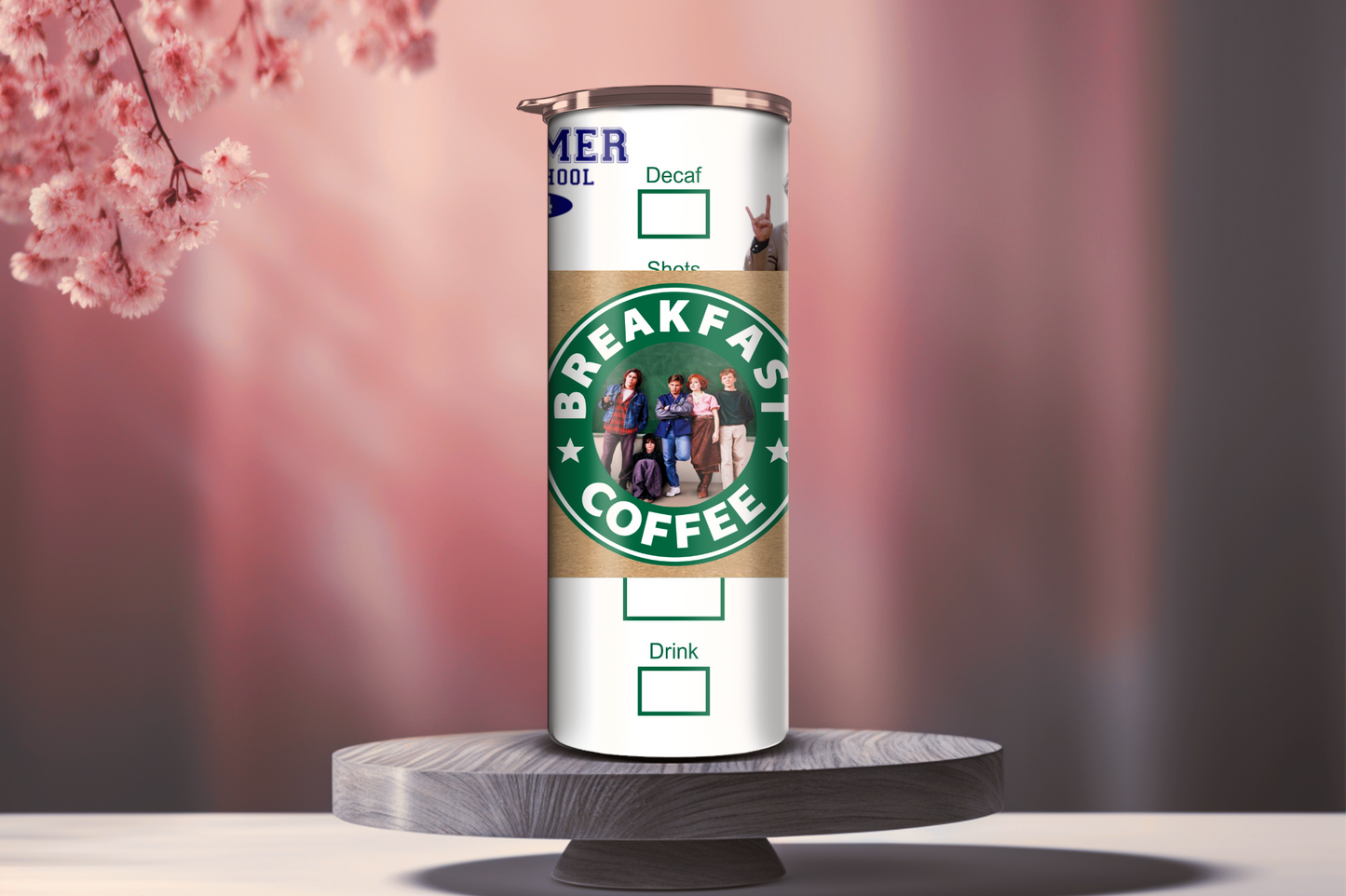 The Breakfast Club Skinny Tumbler, 20oz