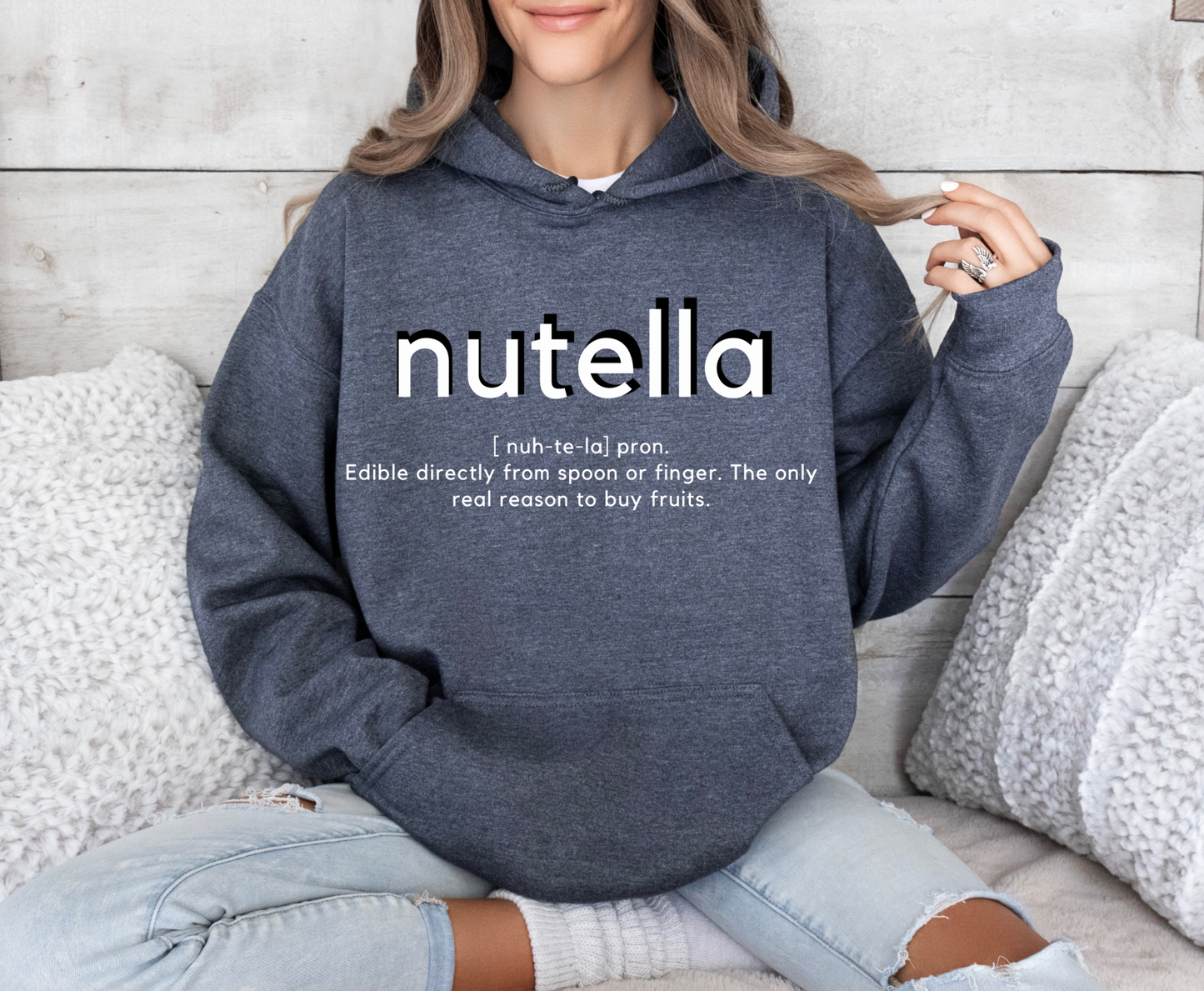 Nutella Lovers' Unisex Hoodie - Comfortable & Fashionable Sweatshirt in Multiple Colors