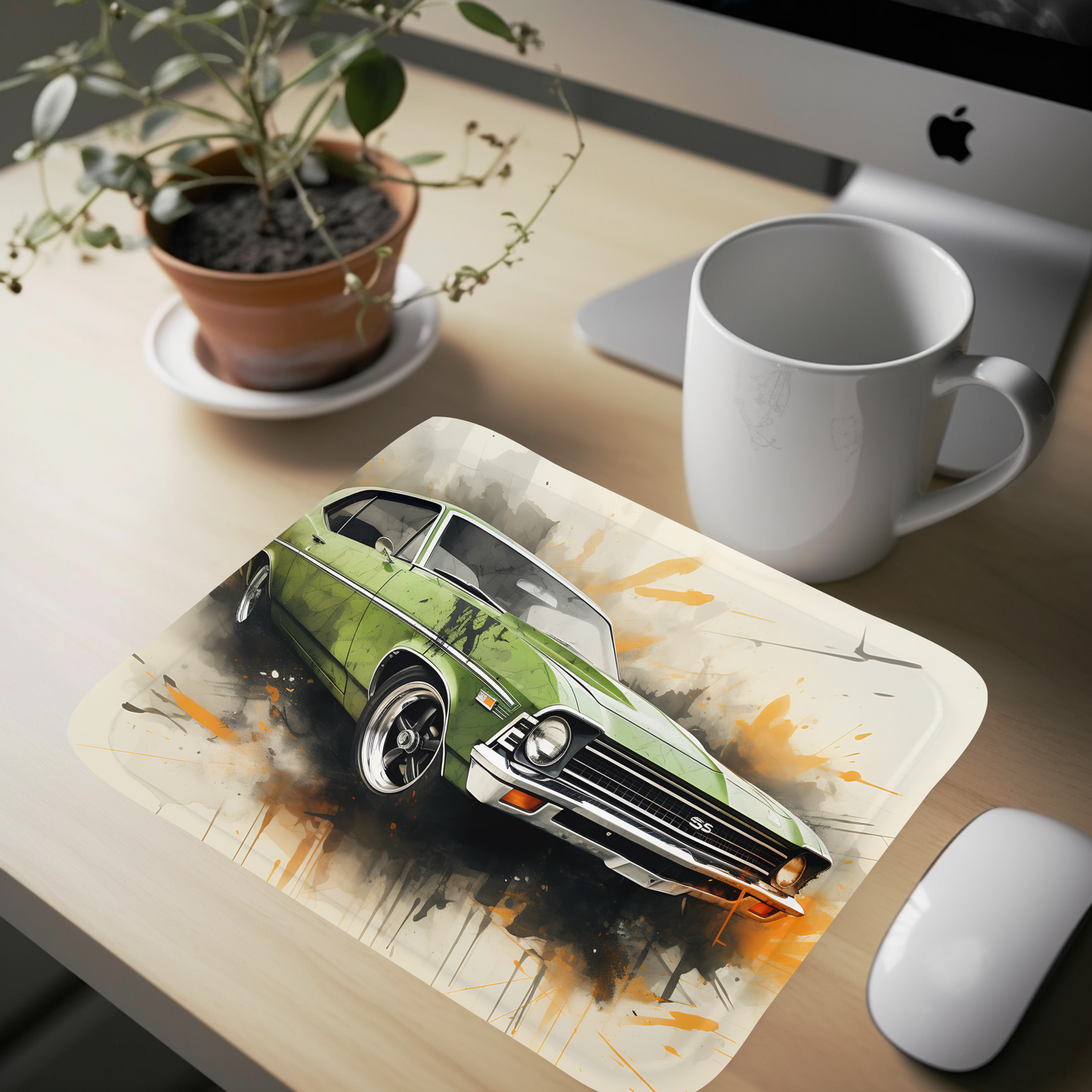 Chevy Nova 1968-1972 Mouse Pad (Rectangle)