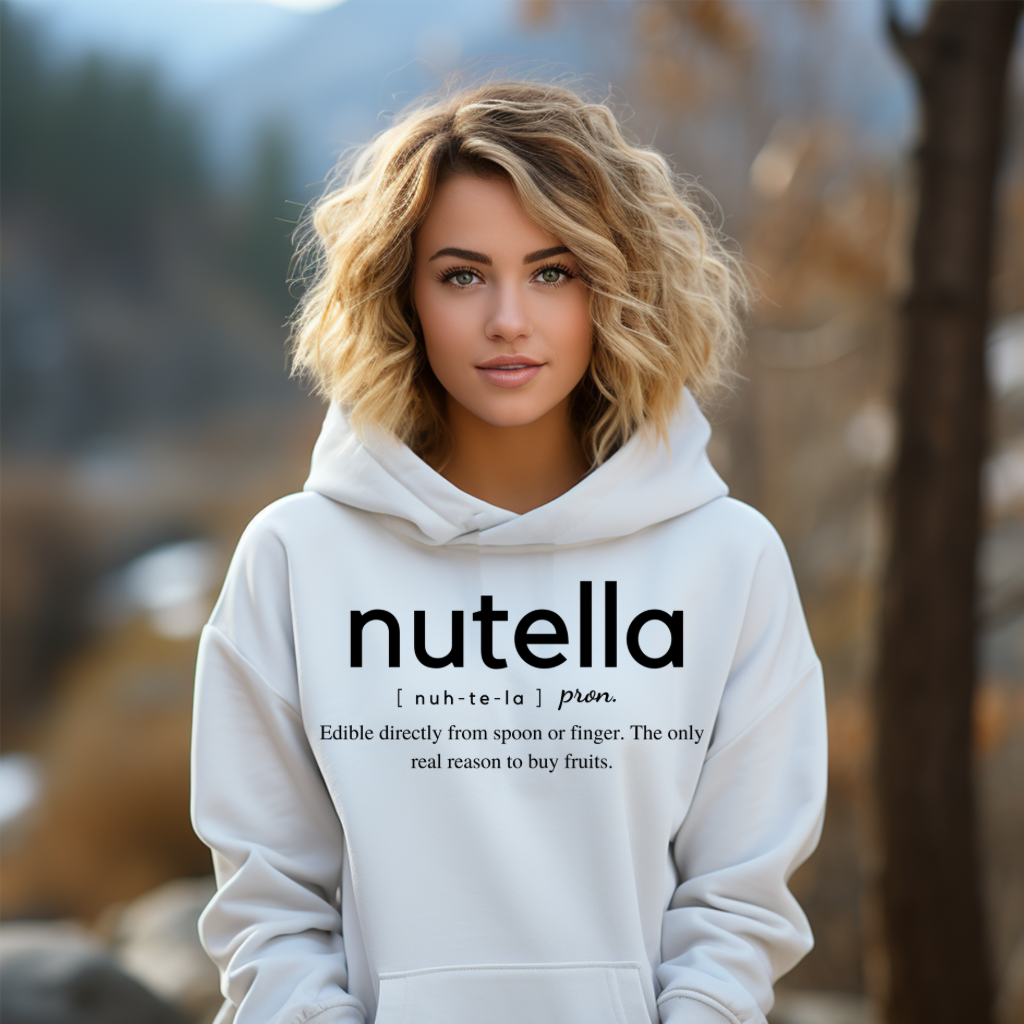 Nutella Lovers' Unisex Hoodie - Comfortable & Fashionable Sweatshirt in Multiple Colors