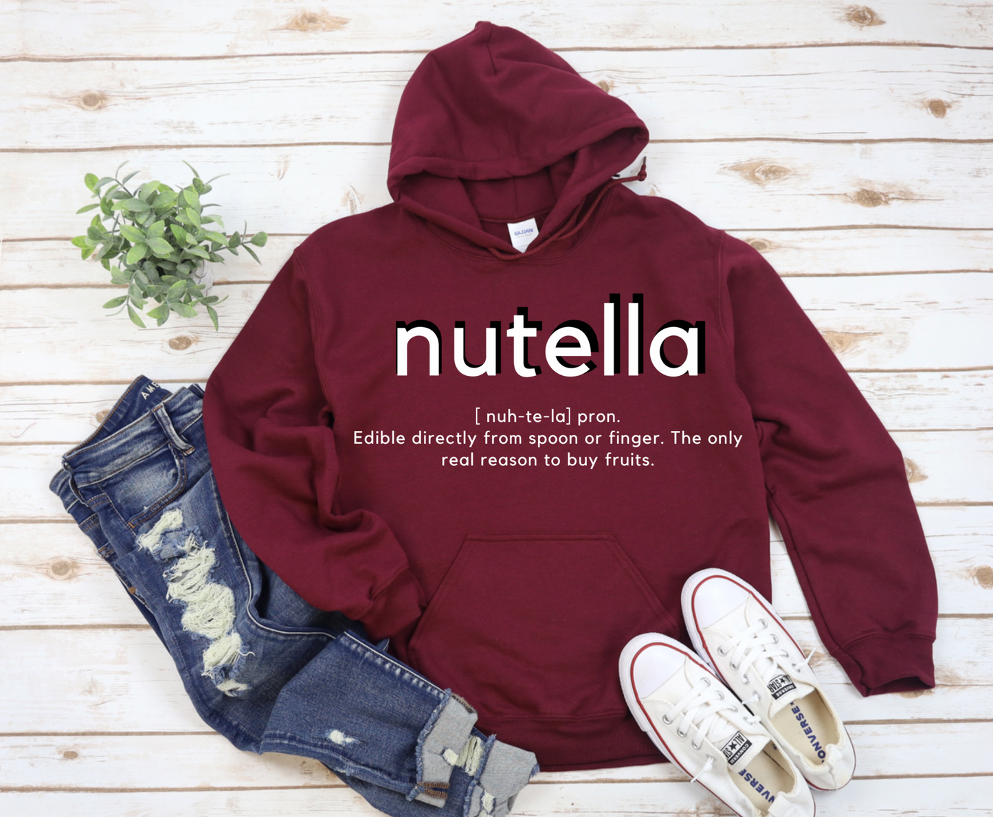 Nutella Lovers' Unisex Hoodie - Comfortable & Fashionable Sweatshirt in Multiple Colors