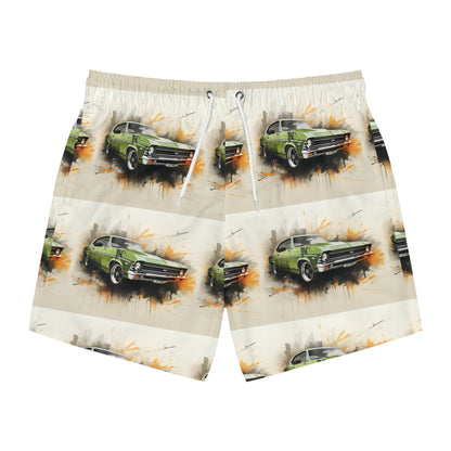 Men’s Chevy Nova Swim Trunks (AOP)
