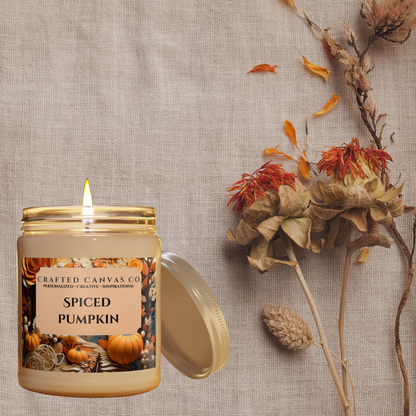Fall Spiced Pumpkin Patch Scented Candle 9oz