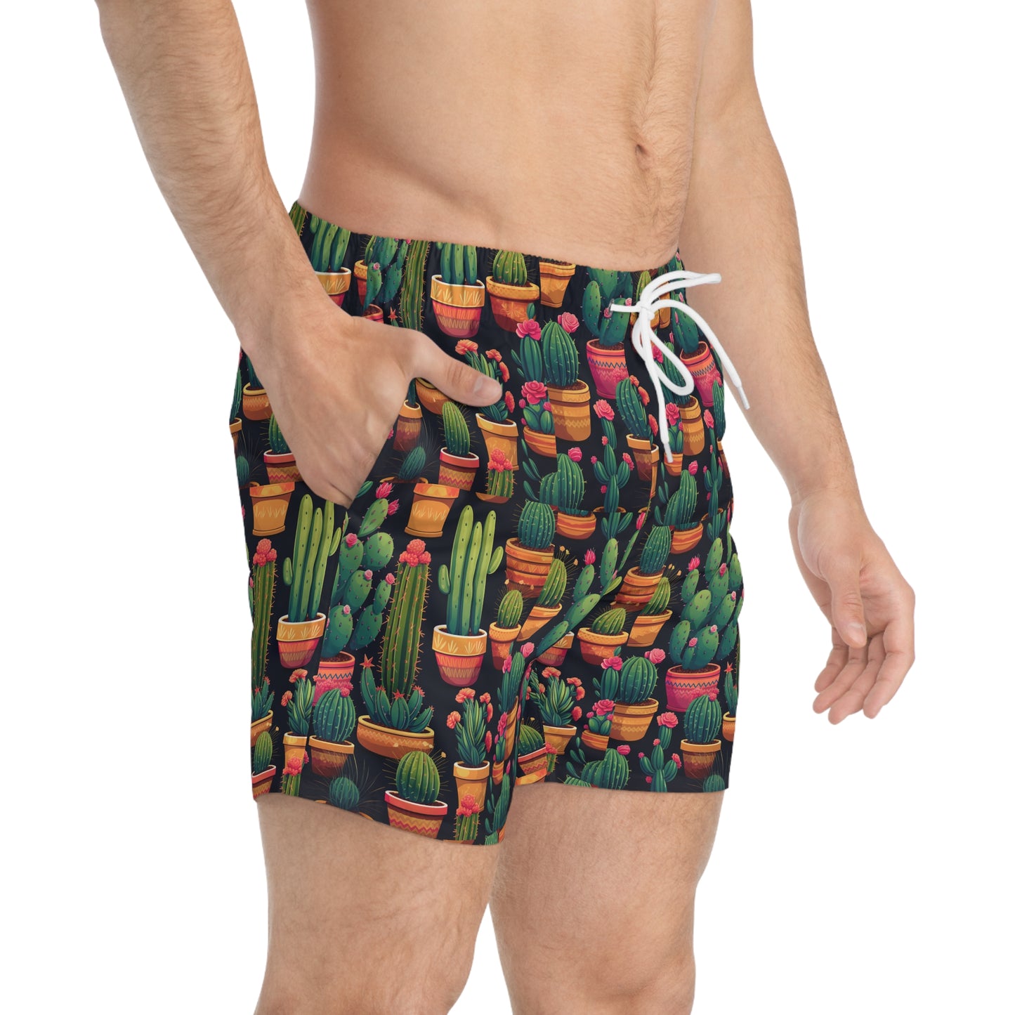 Men’s Cactus Swim Trunks