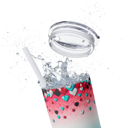 Tik Tok Hearts Enthusiast’s 20oz Slim Trendsetter Tumbler