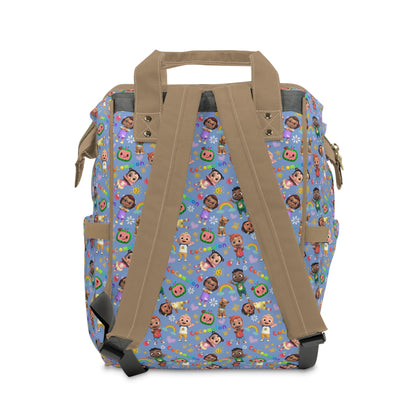 Coco Melon Multifunctional Diaper Backpack