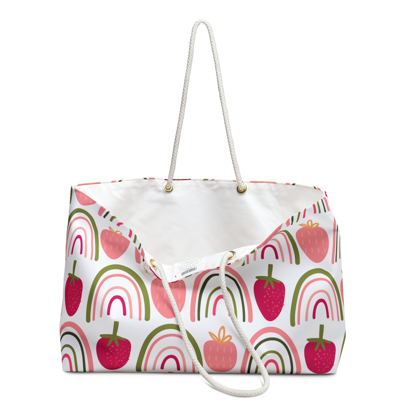Strawberry Rainbow Shake, Weekender Bag