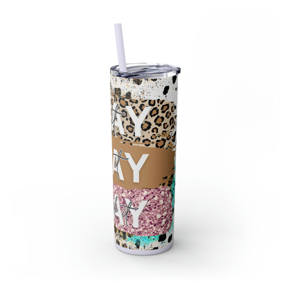 Pray Pray Pray, Christian Skinny Tumbler, 20oz