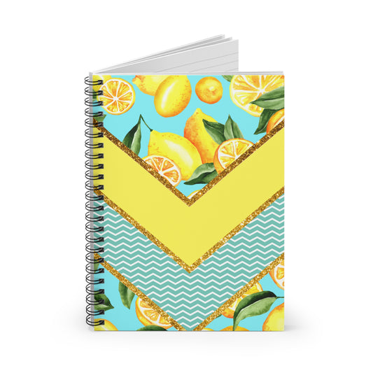 When Life Gives you Lemons...  Journal or Notebook. Diary Notes Spiral Notebook - Ruled Lined