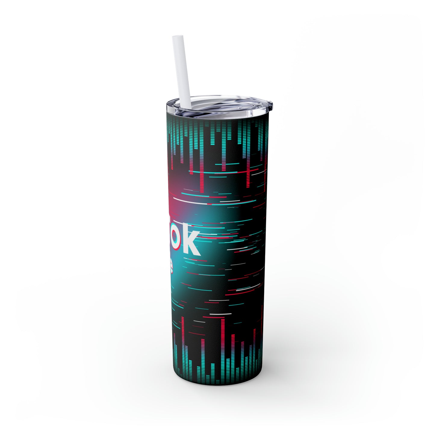 Tik Tok Life Skinny Tumbler, 20oz