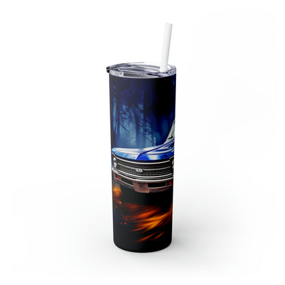 1969 Chevy Nova Skinny Tumbler with Straw, 20oz