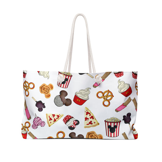 Disney Snacks Weekender Bag