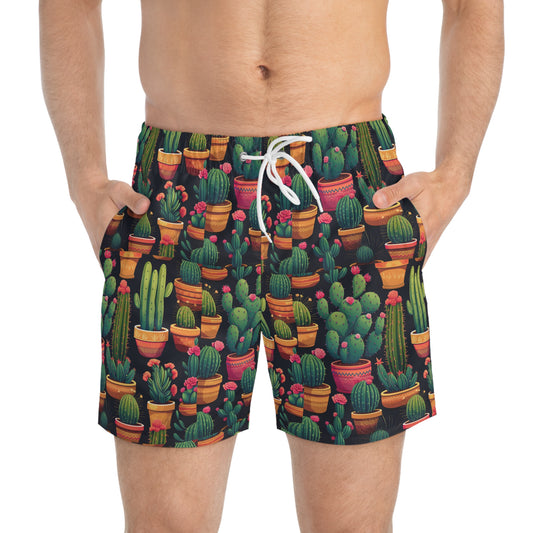 Men’s Cactus Swim Trunks