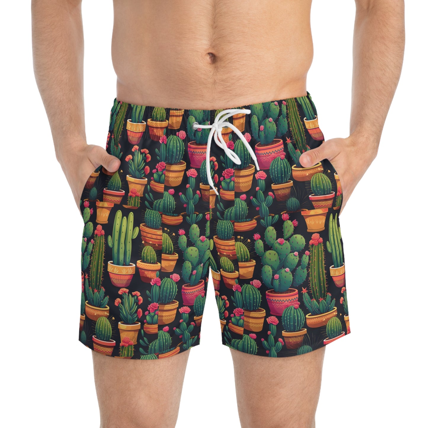 Men’s Cactus Swim Trunks