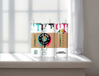 Tik Tok Starbucks Skinny Tumbler, 20oz