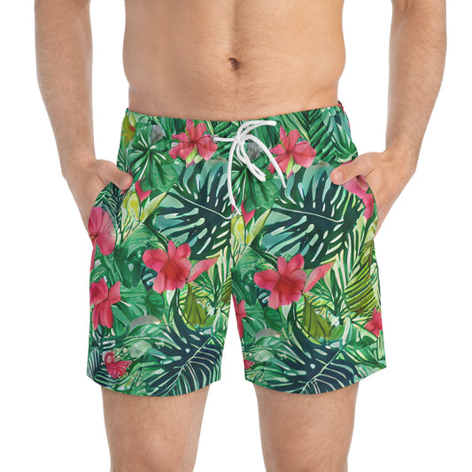 Men’s Tropical Swim Trunks