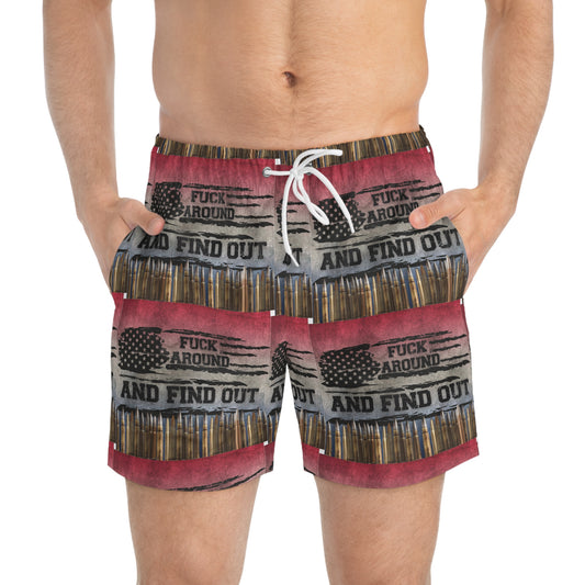 Men’s F around and find out!  Swim Trunks