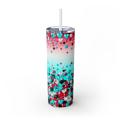 Tik Tok Hearts Enthusiast’s 20oz Slim Trendsetter Tumbler
