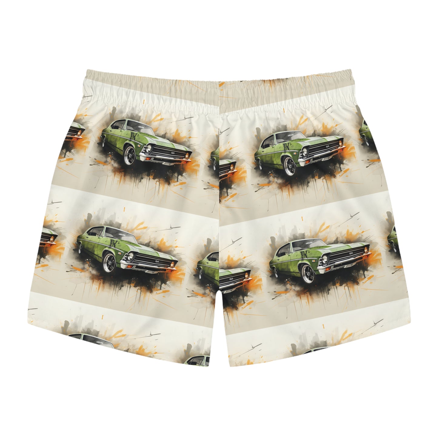 Men’s Chevy Nova Swim Trunks (AOP)