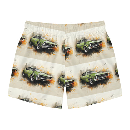 Men’s Chevy Nova Swim Trunks (AOP)