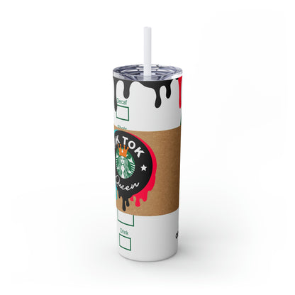 Tik Tok Starbucks Skinny Tumbler, 20oz