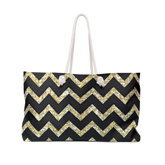 Gold & Yellow Weekender Bag