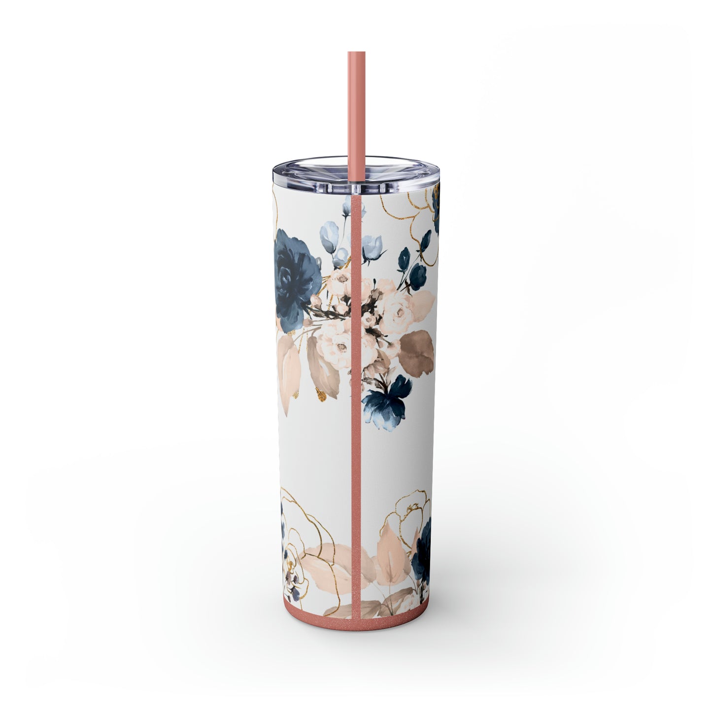 Mama Floral EcoChic 20oz Skinny Stainless Steel Tumbler with Straw