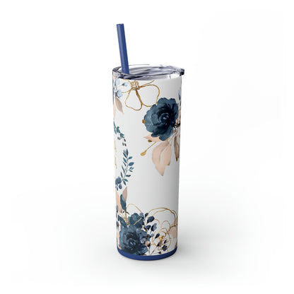 Mama Floral EcoChic 20oz Skinny Stainless Steel Tumbler with Straw