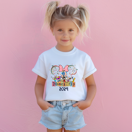 Toddler Tee - Minnie Ears Disney Trip 2024
