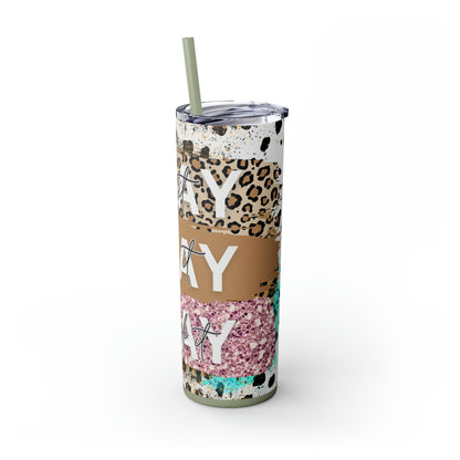 Pray Pray Pray, Christian Skinny Tumbler, 20oz