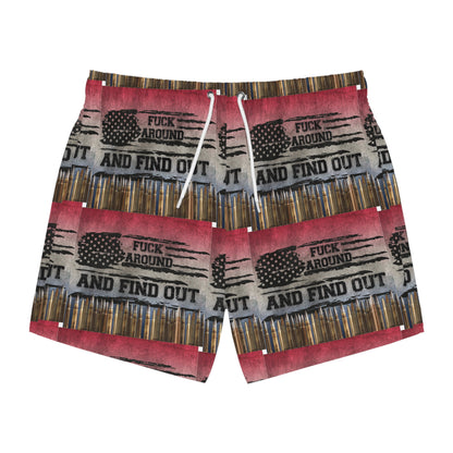 Men’s F around and find out!  Swim Trunks