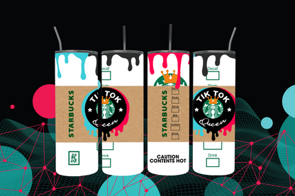 Tik Tok Starbucks Skinny Tumbler, 20oz
