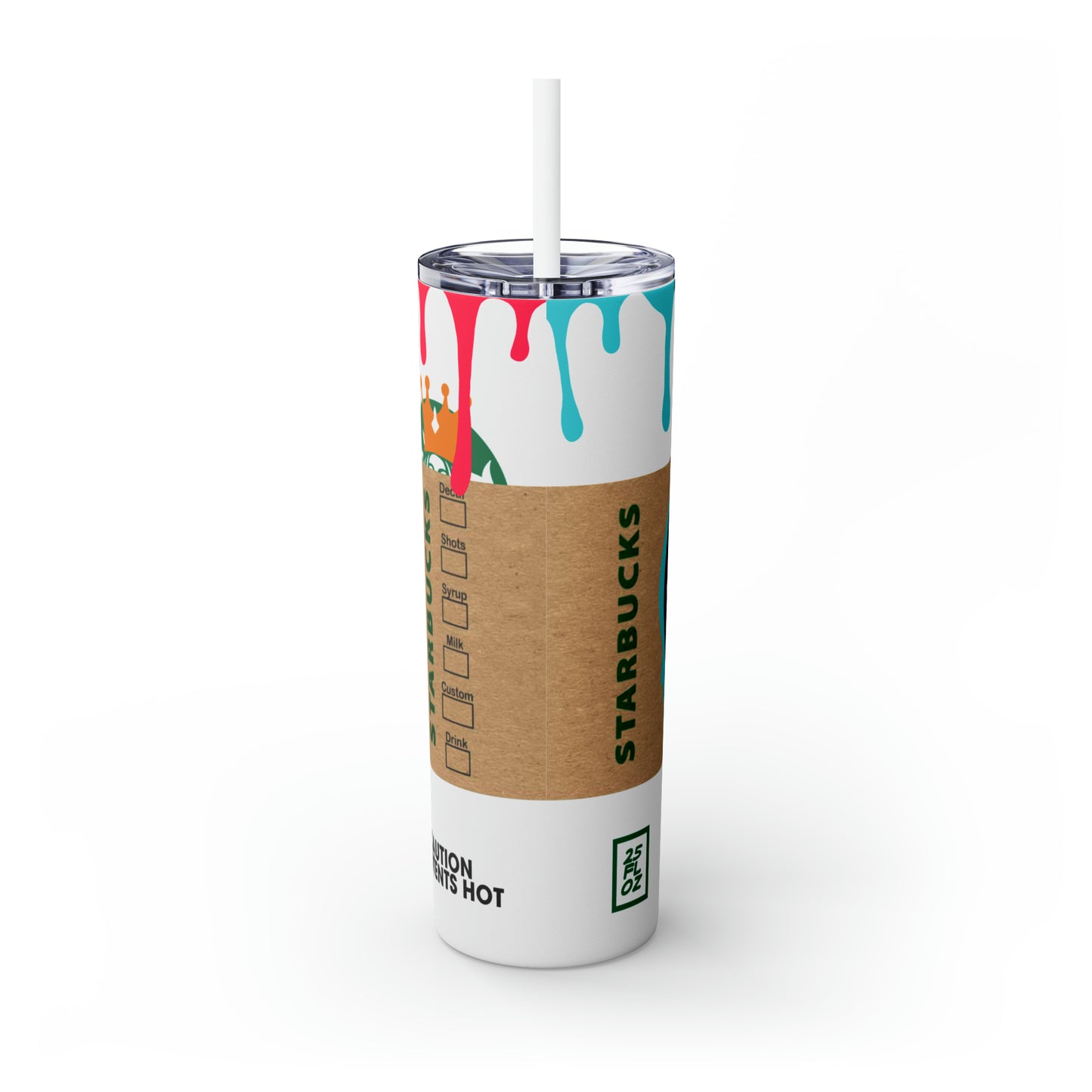Tik Tok Starbucks Skinny Tumbler, 20oz