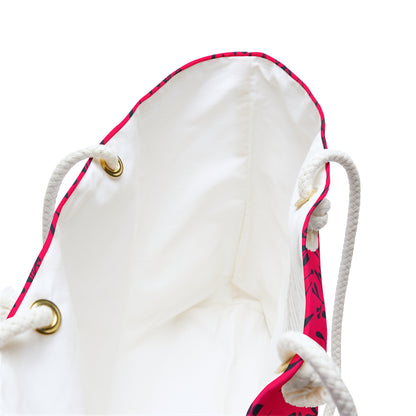 Pink Floral Weekender Bag