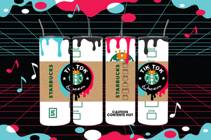 Tik Tok Starbucks Skinny Tumbler, 20oz