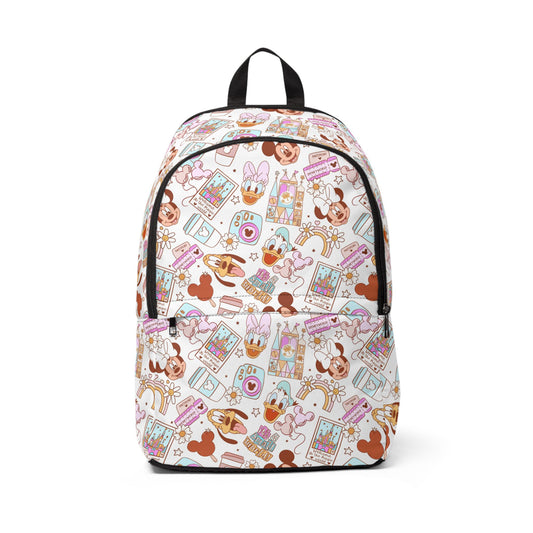 Disney Friends Unisex Fabric Backpack