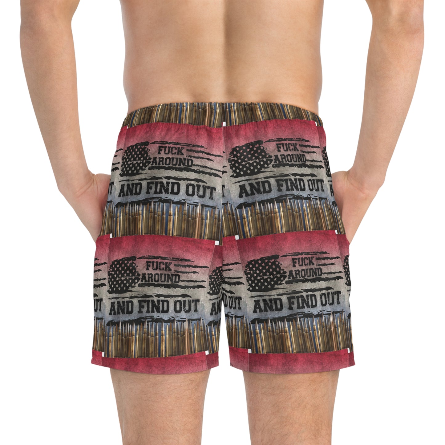 Men’s F around and find out!  Swim Trunks