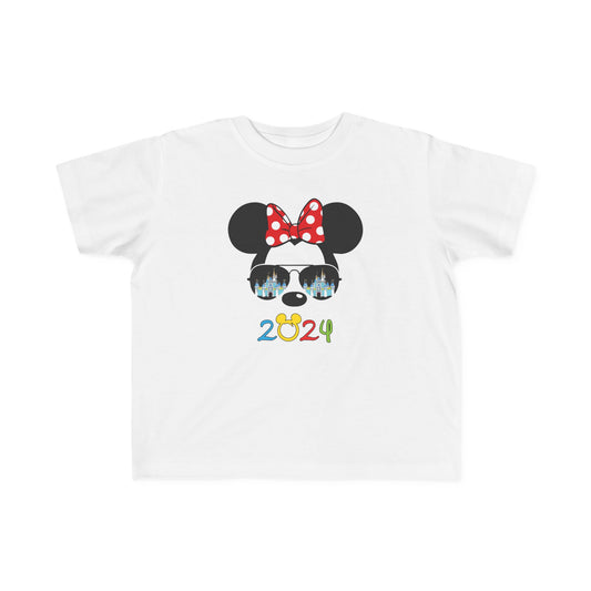Toddler Tee Minnie Sunglasses Fine Jersey Shirt