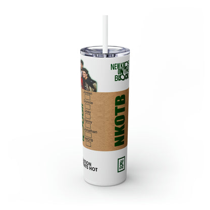NKOTB New Kids on The Block 90's Skinny Tumbler, 20oz
